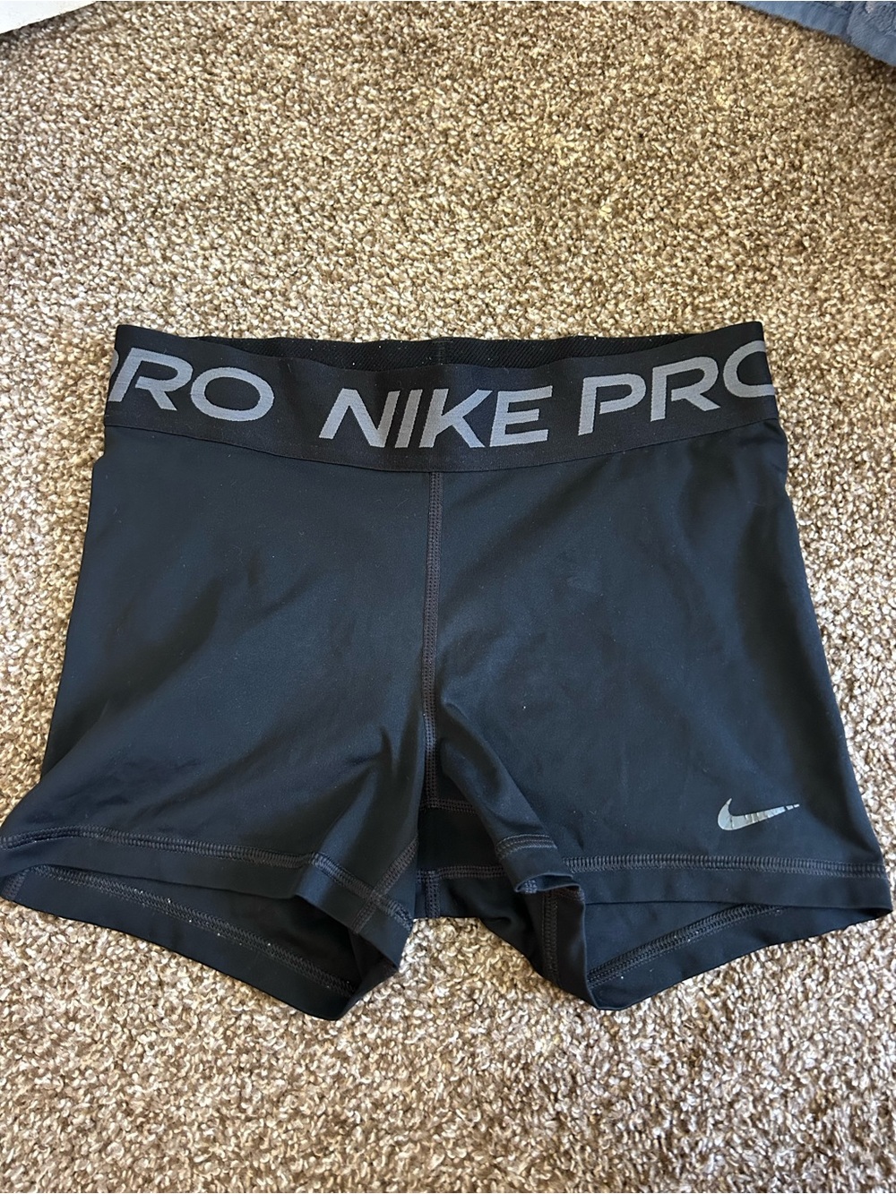 Nike Pro Black Athletic Compression Shorts